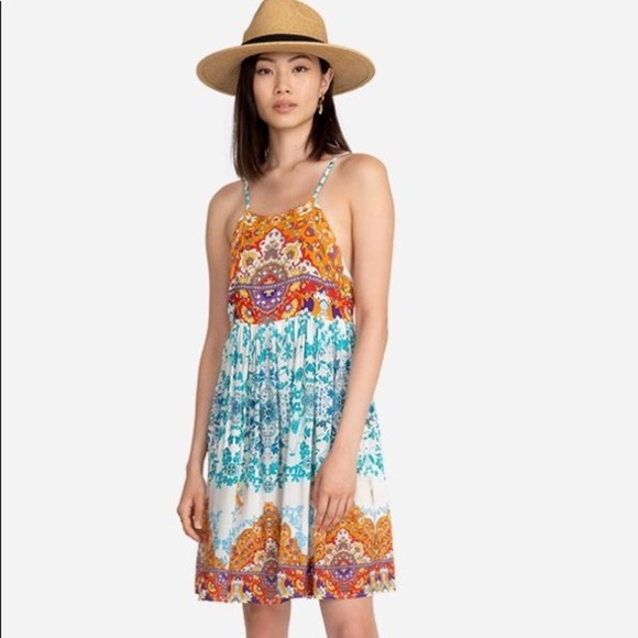 Johnny Was Dresses & Skirts - Johnny Was Ellyo Halter Neckline Dress